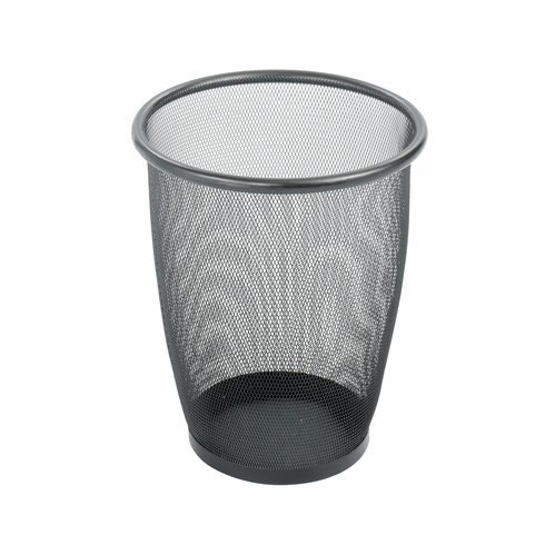 Safco Onyx Mesh Round Wastebasket