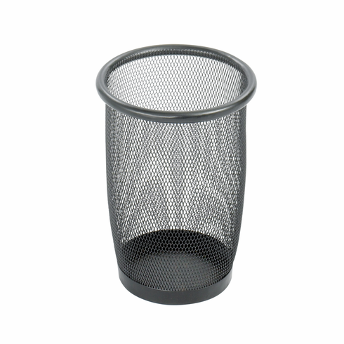Safco Onyx Mesh Small Round Wastebasket