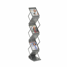 Safco Ready-Set-Go Double Sided Folding Literature Display Safco Ready-Set-Go Double Sided Folding Literature Display