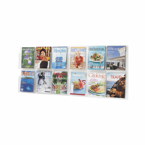 Safco Reveal 12 Magazine Display