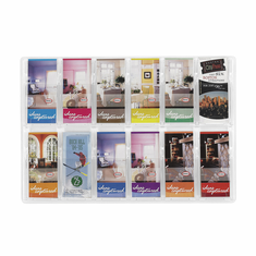 Safco Reveal 12 Pamphlet Display Safco Reveal 12 Pamphlet Display