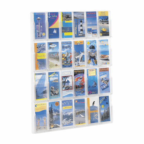 Safco Reveal  24 Pamphlet Display