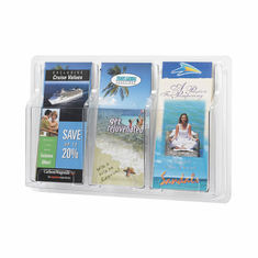Safco Reveal 3 Pamphlet Display Safco Reveal 3 Pamphlet Display