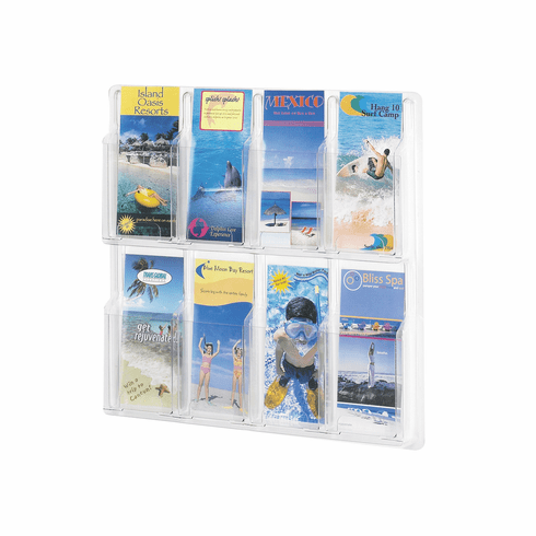 Safco Reveal 8  Pamphlet Display