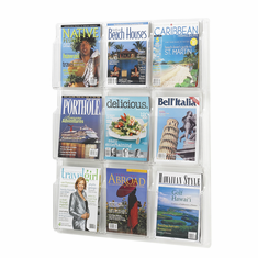 Safco Reveal 9 Magazine Display Safco Reveal 9 Magazine Display