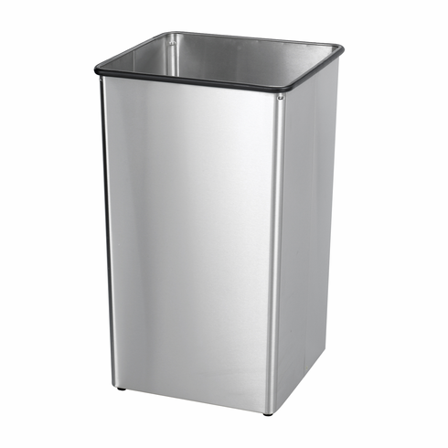 Safco Stainless Steel 36-Gallon Receptacle Base
