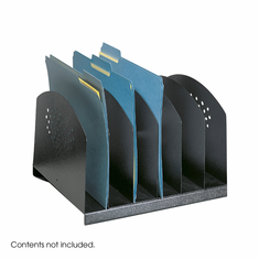 Safco Steel Desk Rack 6 Upright Sections Safco Steel Desk Rack 6 Upright Sections