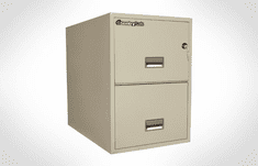 Sentry Safe 2G3131 Legal Vertical 2-Drawer Water-Resistant Fire File