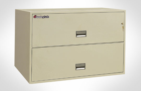 Sentry Safes 2L4300 Lateral 2-Drawer 43 Inch Wide Fire File Safe
