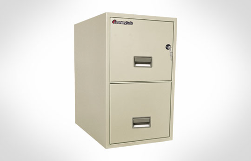 Sentry Safes 2T2530 Letter Vertical 2-Drawer Fire File Safe