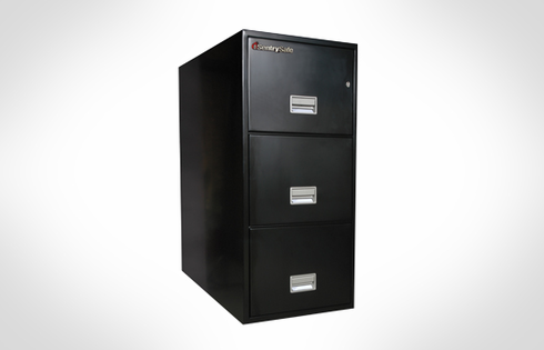 Sentry Safes 3G3110 Legal Vertical 3-Drawer Fire File Safe