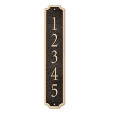 Signage 1370 Cast Aluminum Column Plaques