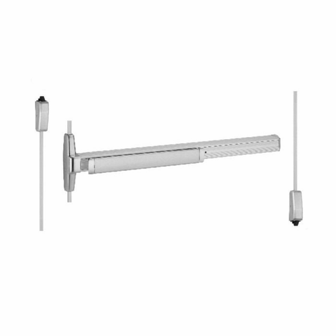 Von Duprin 3327A/3527A Surface Vertical Rod Exit Device - Polished Brass