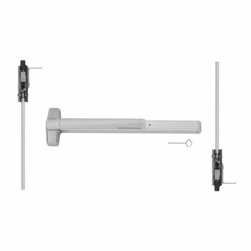 Von Duprin 9847/9947 Concealed Vertical Rod Exit Device - Aluminum