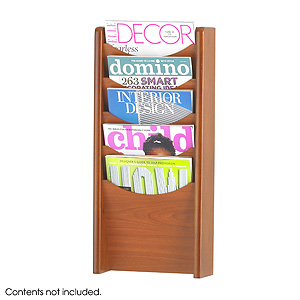 Wood Literature Displays