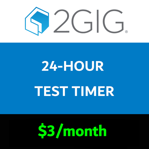 2GIG 24-Hour Test Timer Services