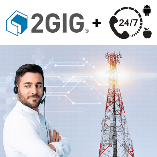 2GIG Cellular PRO Interactive Home Security