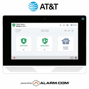 2GIG-EDG-NA-AA - 2GIG EDGE Wireless Touchscreen Control Panel (Built-In Alarm.com Cellular AT&T LTE Communicator)
