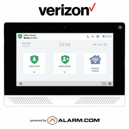 2GIG-EDG-NA-VA - 2GIG EDGE Wireless Touchscreen Control Panel (Built-In Alarm.com Cellular Verizon LTE Communicator)