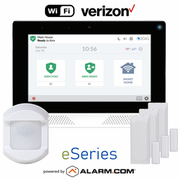 2GIG-EDGE-DPLTEV - 2GIG EDGE Dual-Path Wi-Fi/Cellular Verizon LTE Wireless eSeries Security System (Powered by Alarm.com)