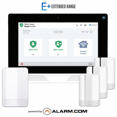 2GIG EDGE Wireless E+ Extended Range Security Systems