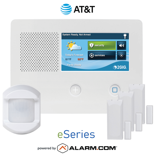 2GIG GC2e Cellular AT&T LTE Wireless Security System (Powered by Alarm.com)