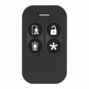 2GIG-KEY100-345 - 2GIG Wireless 345S Series Remote 4-Button Alarm Keyfob