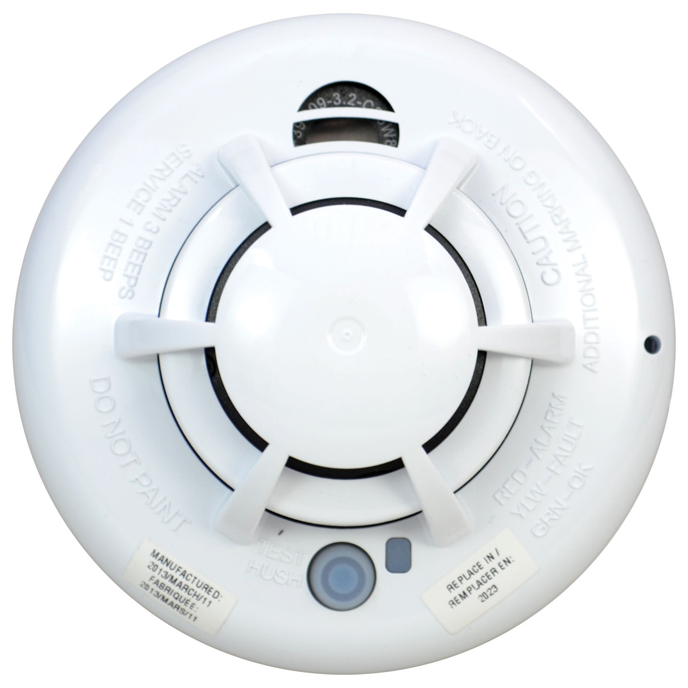 2GIGSMKT3345 2GIG Wireless Combo Smoke, Heat and Freeze Detector