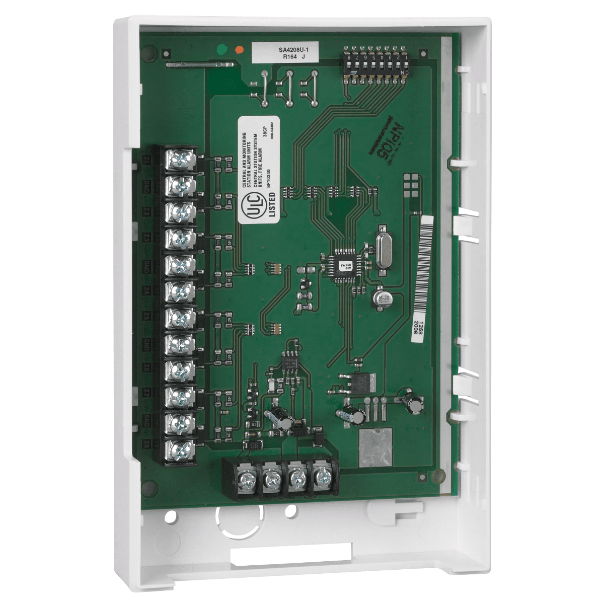4208U Honeywell Home Hardwired 8Zone Expansion Alarm Module