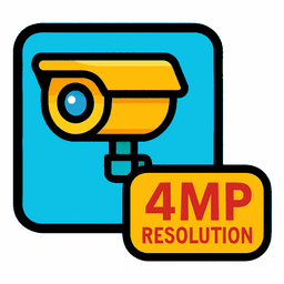 4MP HD Security Cameras