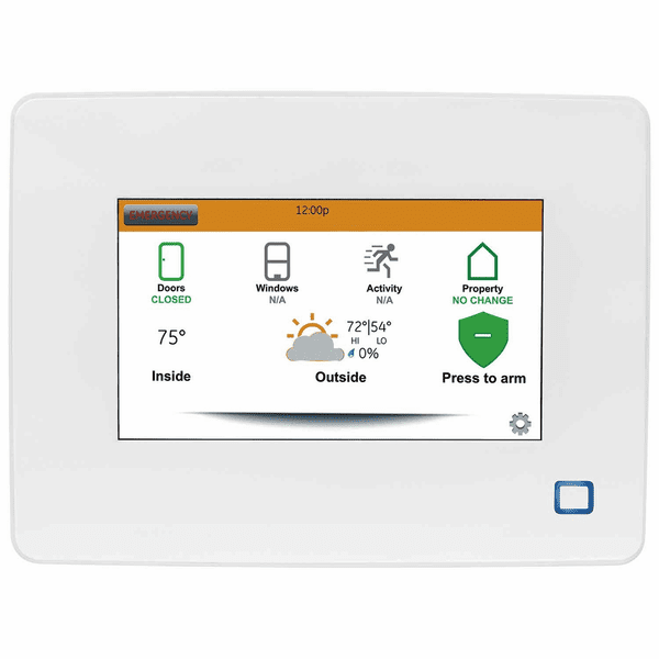 60-924-RF-TS5-2 - GE Interlogix Simon XTi-5 Wireless Talking Touchscreen Alarm Keypad (Version 2)
