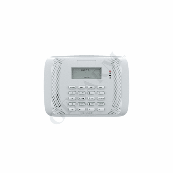 6152RF - Honeywell Fixed-English Hardwired Alarm Keypad (w/Integrated 16-Zone Wireless Receiver)