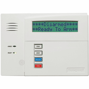 6160PX - Honeywell Home Alphanumeric Programming Hardwired Alarm Keypad with Proximity Reader (for VISTA-Series Control Panels)