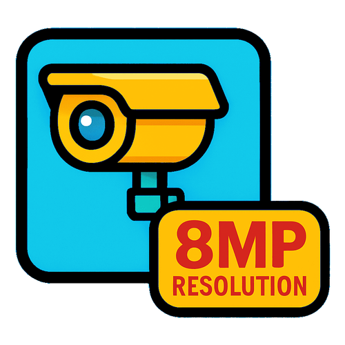 8MP HD Security Cameras