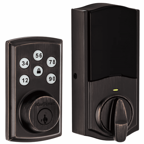 98880-005 - Kwikset SmartCode 888 Touchpad Door Deadbolt with Z-Wave Plus 500-Chipset (in Venetian Bronze Finish)