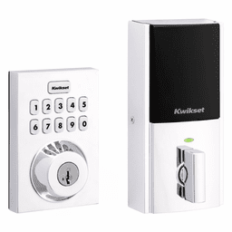 98935-006 - Kwikset HC620 CNT Home Connect 620 Contemporary Keypad Connected Smart Lock with Z-Wave Plus 700-Chipset (in Polished Chrome Finish)