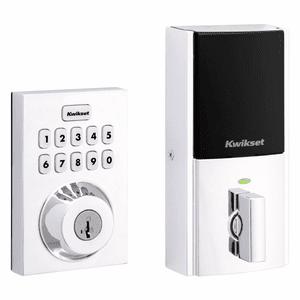 98935-006 - Kwikset HC620 CNT Home Connect 620 Contemporary Keypad Connected Smart Lock with Z-Wave Plus 700-Chipset (in Polished Chrome Finish)