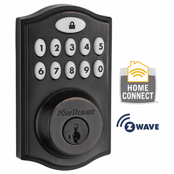 99140-003 - Kwikset Z-Wave Wireless Deadbolt (Venetian Bronze)