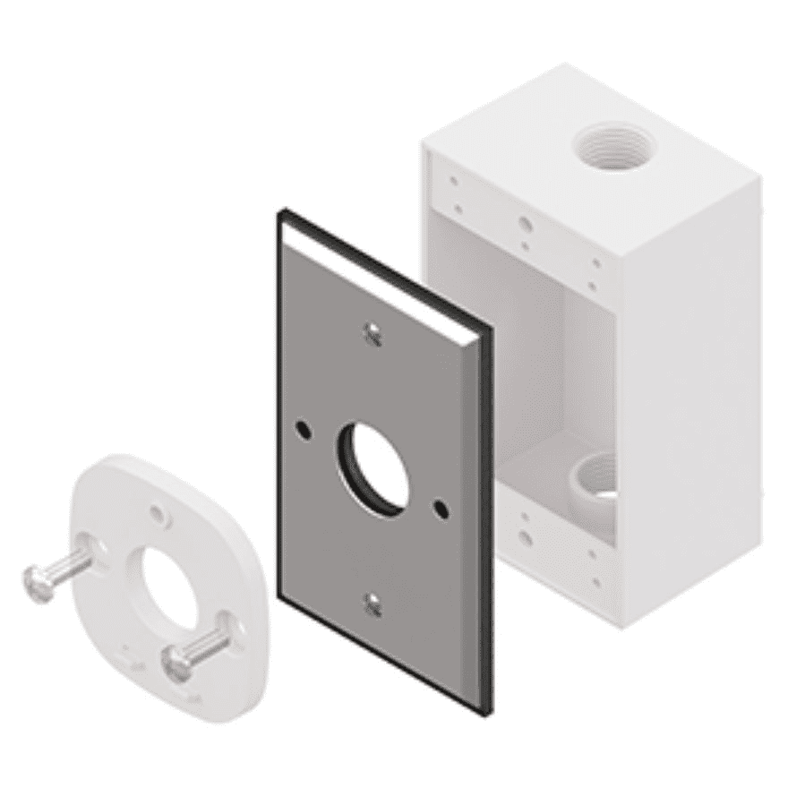 ADCOB101 SingleGang Outlet Box Adapter (for ADCV723