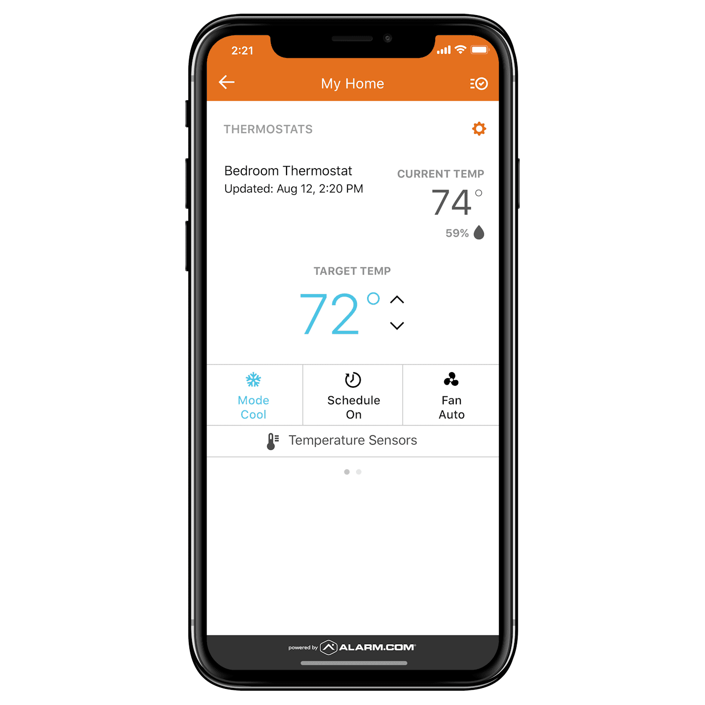 ADCT40KHD Smart Thermostat HD with Color Touchscreen