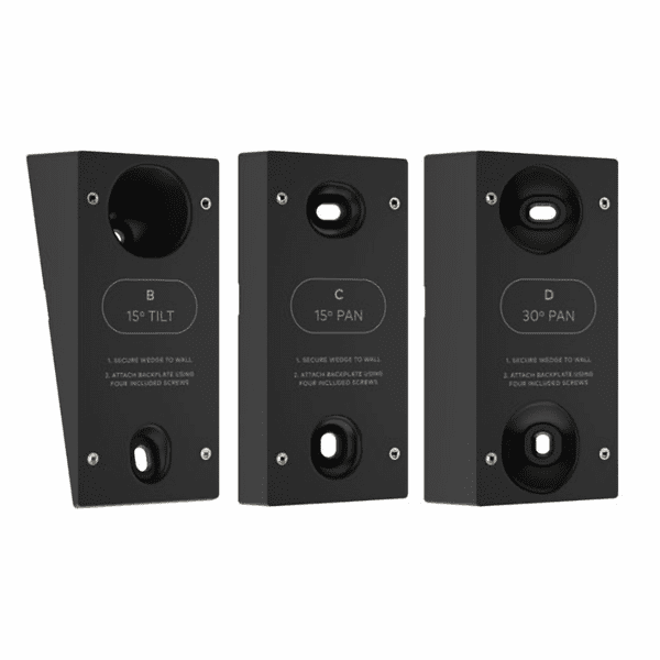 ADC-VDBA-780B-WMK - Alarm.com Wedge-Mount Kit (for ADC-VDB780B Battery-Powered Video Doorbell)