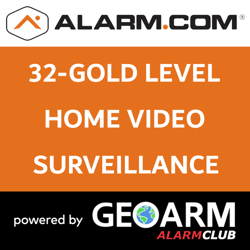 Add-On Alarm.com 32 Home Gold Video Surveillance Services