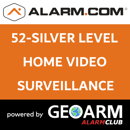 Add-On Alarm.com 52 Home Silver Video Surveillance Services