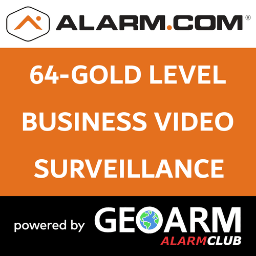 Add-On Alarm.com 64 Business Gold Video Surveillance Services