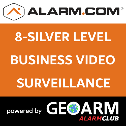 Add-On Alarm.com 8 Business Silver Video Surveillance Services