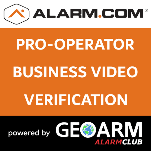 Add-On Alarm.com Pro-Operator Visual Video Verification Business Monitoring Services