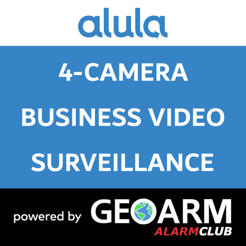 Add-On Alula 4 Business Security Camera Services (Powered by Alula App)