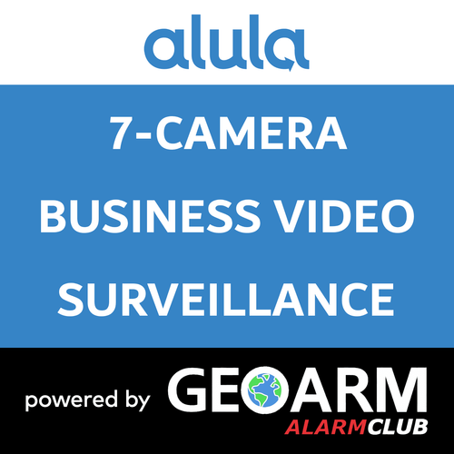 Add-On Alula 7 Business Security Camera Services (Powered by Alula App)