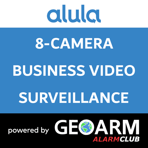 Add-On Alula 8 Business Security Camera Services (Powered by Alula App)