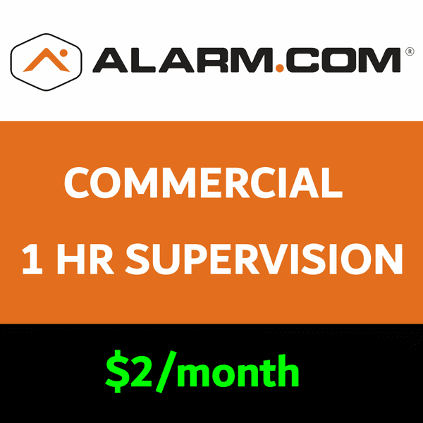 Alarm.com 1-Hour Commercial Supervision Test Services